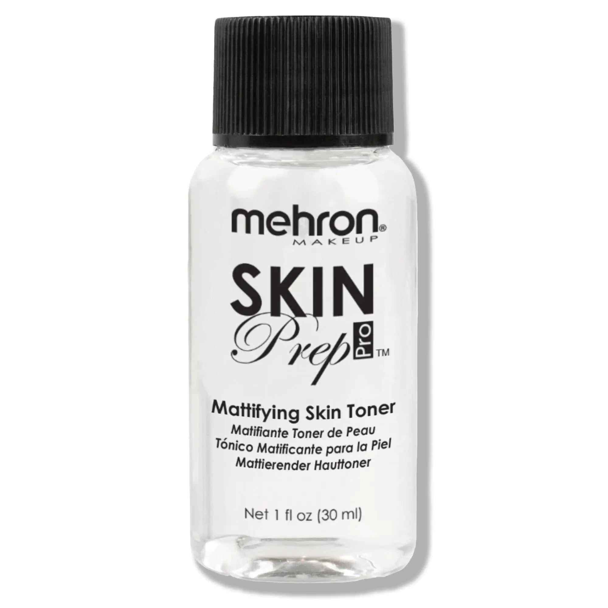 Mehron Makeup Skin Prep Pro Mattifying Skin Toner | Long Lasting Pre-Makeup Skin Primer (1 fl oz)