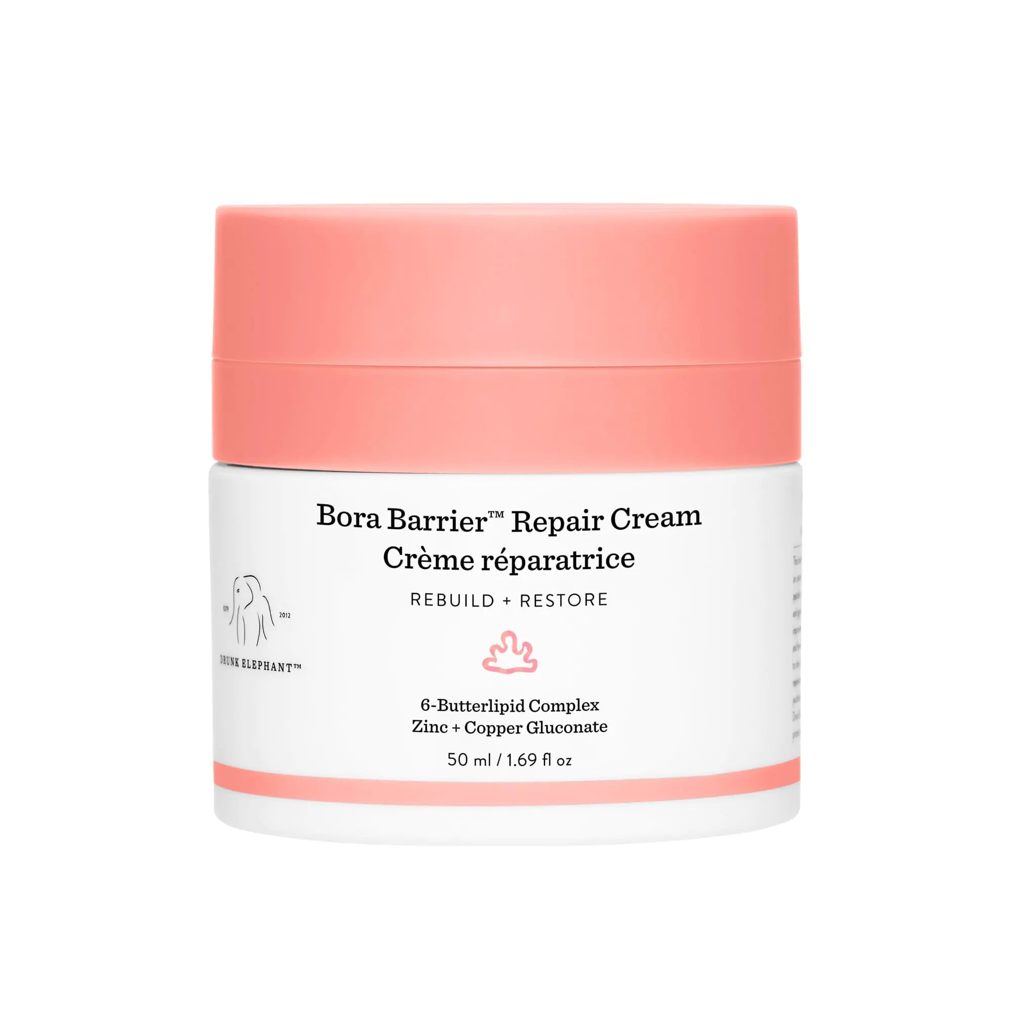 Drunk Elephant Bora Barrier Repair Cream for Women - 1.6 oz Cream