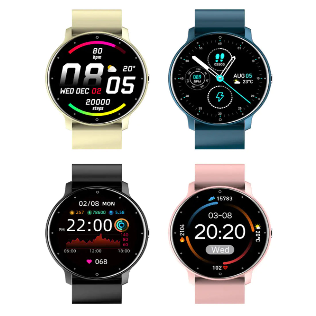 Wellness And Activity Streamers Smartwatch