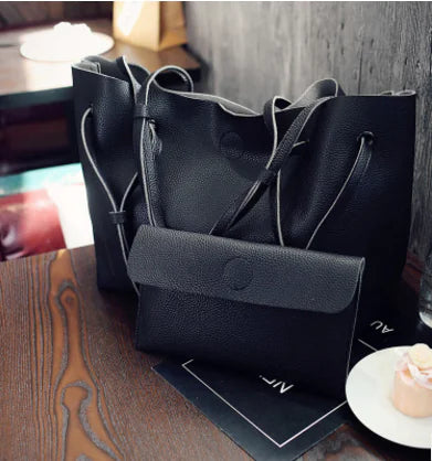 Two Piece Crossbody Shoulder Tote Bag