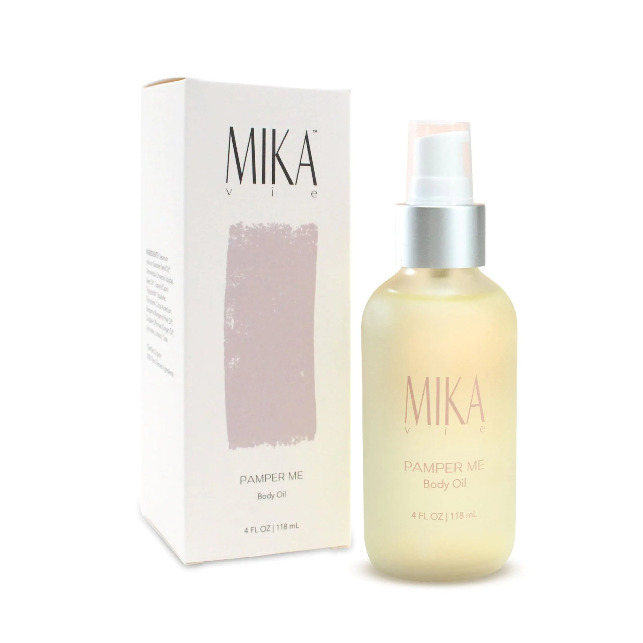 Mika Vie Organic Body Oil for Women | Certified Organic Body Oil for Dry Skin | Hydrating & Moisturizing Body Oil after Shower | Moisturizer for Dry Skin | Clean Beauty Vegan and Paraben Free