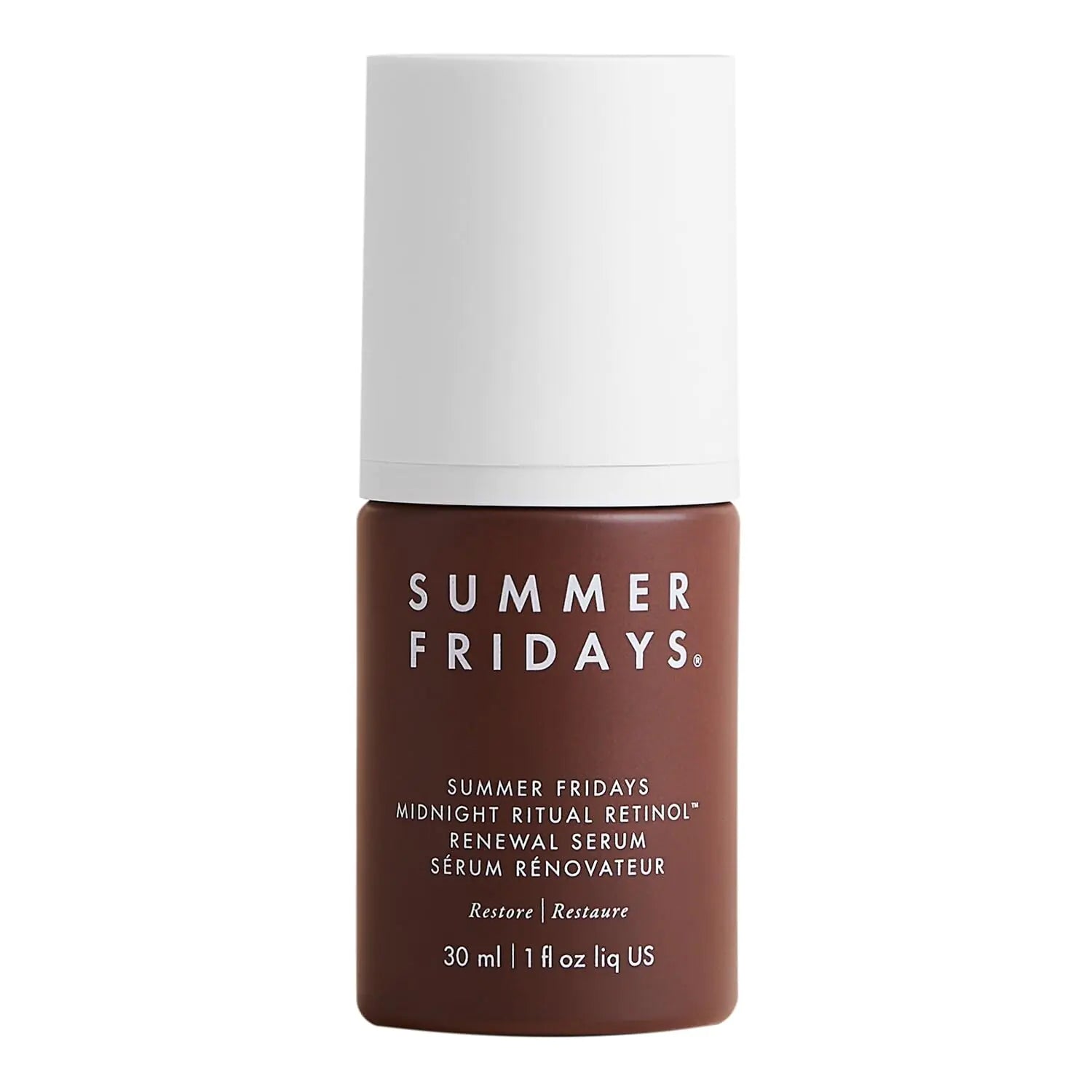 Summer Fridays Midnight Ritual Retinol Serum - Renewal Retinol Serum for Face Fine Lines & Discoloration - Enriched with Jojoba Oil Hyaluronic Acid & Niacinamide to Smooth Uneven Texture (1 oz)